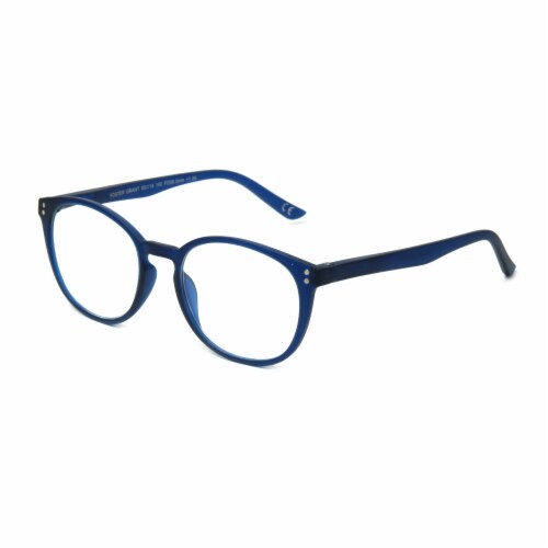 Foster Grant Joey Blue Light Anti-Fog Reading Glasses - Navy Perspective: right