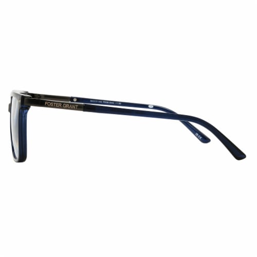 Foster Grant Men's Reading Glasses - Navy Perspective: right