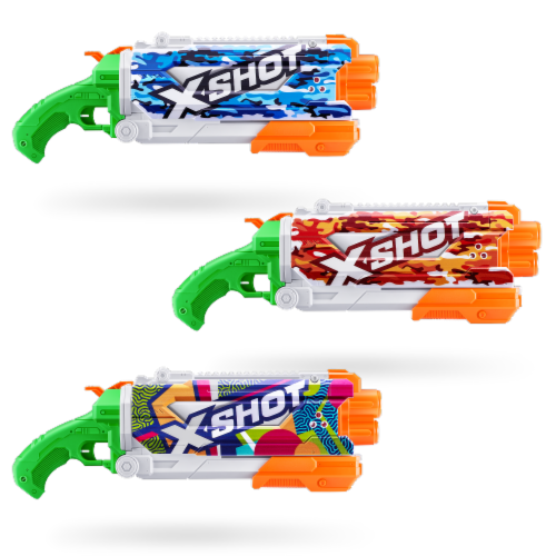 Zuru Xshot Fast-Fill Skins Pump Action Water Blaster Perspective: right