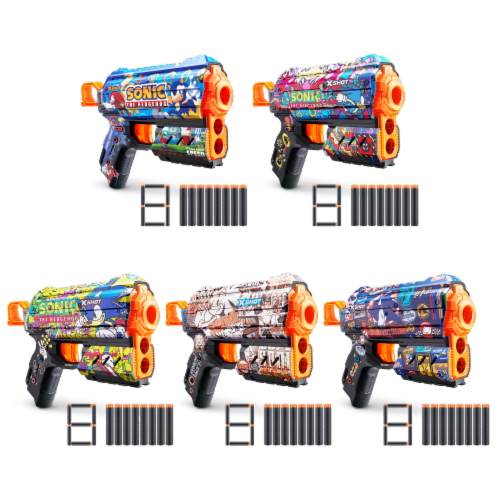 Zuru X-Shot Sonic the Hedgehog Skins Blaster Perspective: right