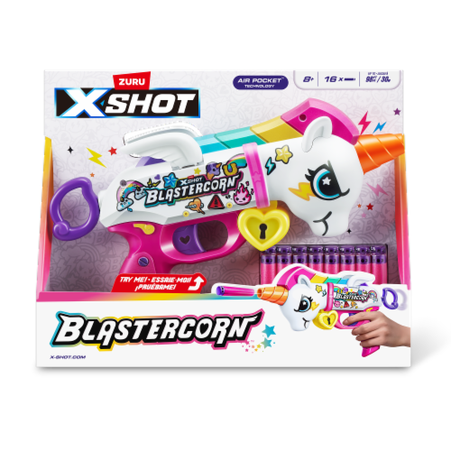 Zuru X-Shot Blastercorn Unicorn Blaster Perspective: right