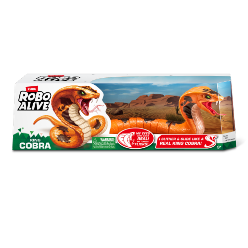 Zuru Robo Alive King Cobra Toy Perspective: right