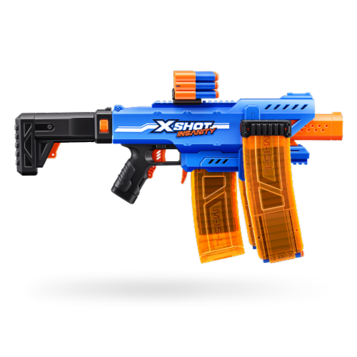 Zuru X-Shot Insanity™ Motorized Clip Mania™ Blaster Perspective: right