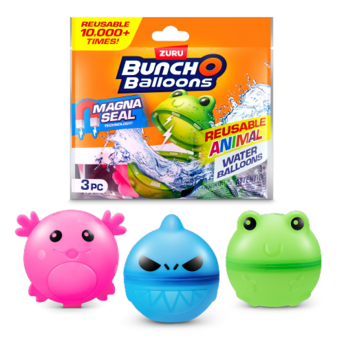 Zuru Bunch O Balloons Reusable Animal Water Balloons - Assorted Perspective: right