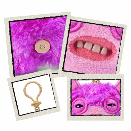 Zuru Fuggle Key Rings 5-inch Assortment Series 5 Lord Long Ears - Pink Perspective: right