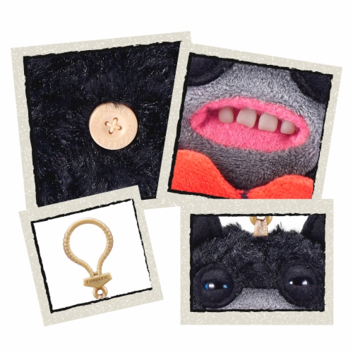 Zuru Fuggle Key Rings™ 5-inch Assortment Series 5 Lord Long Ears - Black Perspective: right