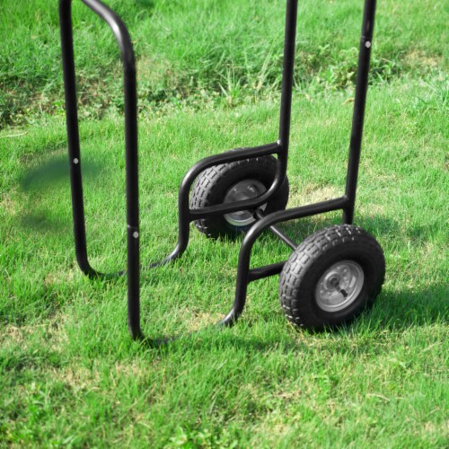 Firewood log cart cheap