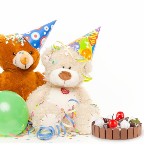 Birthday Cake-Kids Wooden Magnetic Dessert with Cutting Knife, Fruit Toppings, Chocolate and Perspective: right