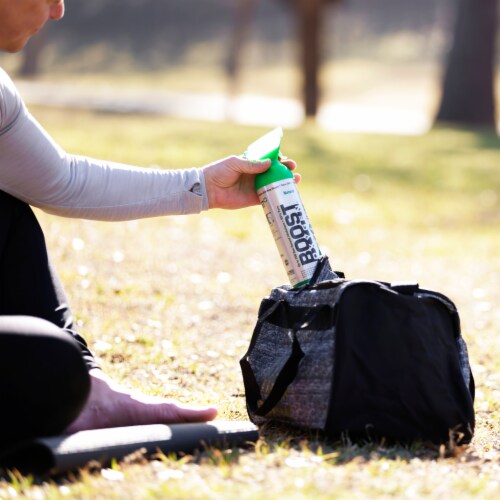 Boost Oxygen Natural Portable 5 Liter Pure Oxygen Canister, Flavorless (5 Pack) Perspective: right