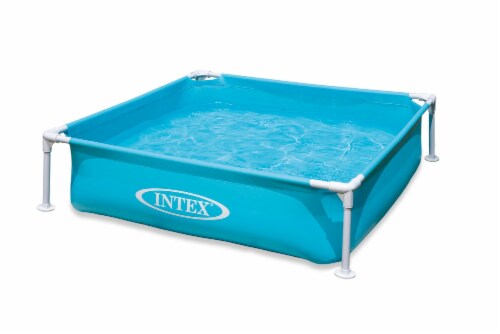 Above Ground Baby Splash Swimming Pool + Kiddie Beginner Frame Swimming Pool Perspective: right