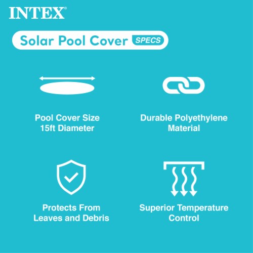 intex 15 ft pool cover
