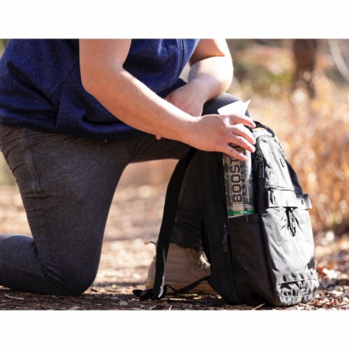 Boost Oxygen Natural Portable 10 L Pure Canned Oxygen Canister, Camo (12 Pack) Perspective: right