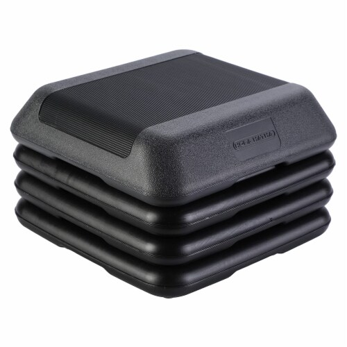 HolaHatha Aerobic High Step Platform Exercise Fitness Equipment with Risers 1 Piece Metro Market