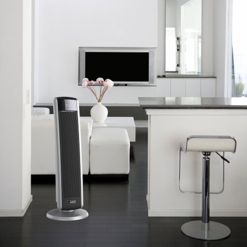 Lasko 5586 Portable 1500W Room Oscillating Ceramic Tower Space Heater