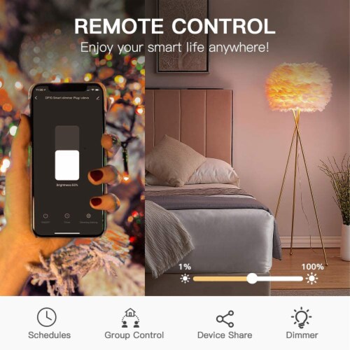 Remote shop dimmer plug