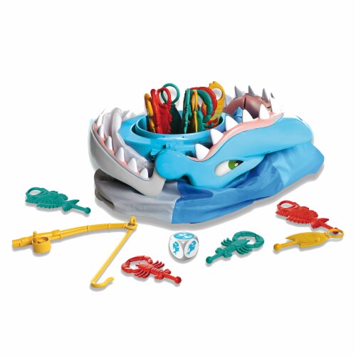 Pressman shark bite fishing game w 4 goliath multiplayer games for age