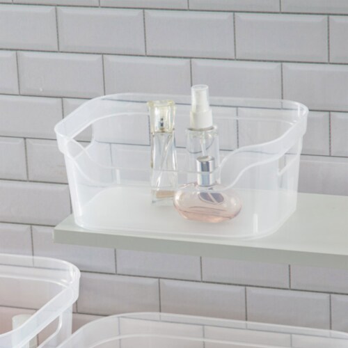 Sterilite Storage Bin with Carry Through Handles - Clear, 1 ct