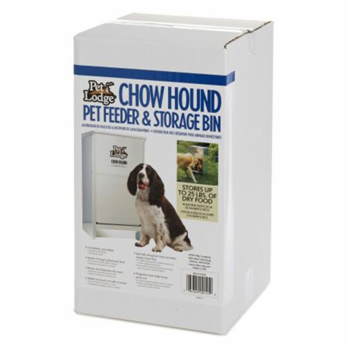 Little Giant Automatic Dry Dog Food Feeder & 3.25 Gal Steel Ever