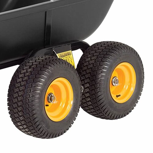 Polar Trailer 2 Coupler Kit with HD 1500TA Steel Tandem Axle Hauling Trailer Perspective: right