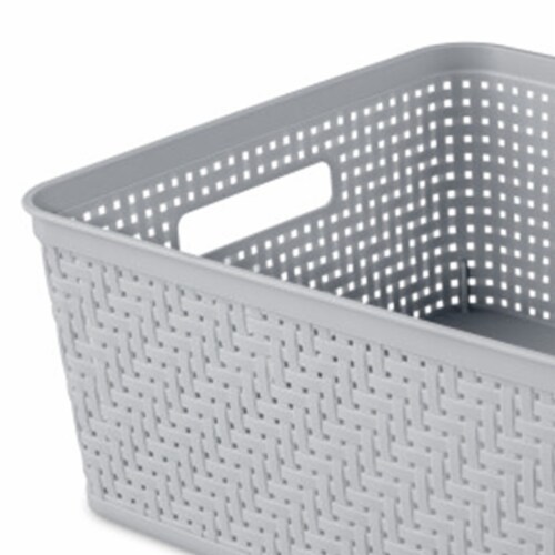 Black Y-Weave Storage Basket, Extra Large