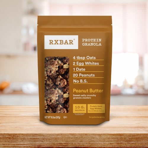 RXBAR® Peanut Butter Protein Granola Perspective: right