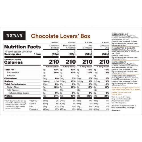 RXBAR® Protein Bars Variety Pack Perspective: right