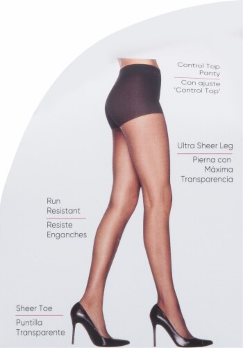 L'EGGS® Ultra Sheer Run Resist Control Top Sheer Tights Perspective: right