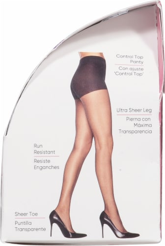 L'EGGS Ultra Sheer Run Resist Control Top Sheer Toe - Sun Beige Perspective: right