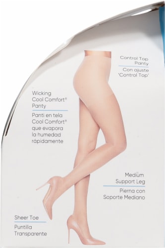 L'eggs® Sheer Energy Medium Support Sheer Pantyhose - Nude Perspective: right