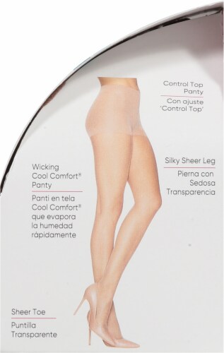 L'eggs® Silken Mist® Silky Sheer Cool Comfort Control Top Sheer Toe Perspective: right