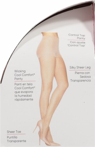 L'eggs® Silken Mist® Silky Sheer Cool Comfort Control Top Sheer Toe Perspective: right