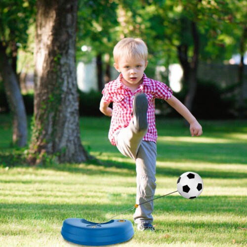 Soccer Rebounder-Reflex Training Set with Fillable Weighted Base, and Ball with Adjustable Perspective: right