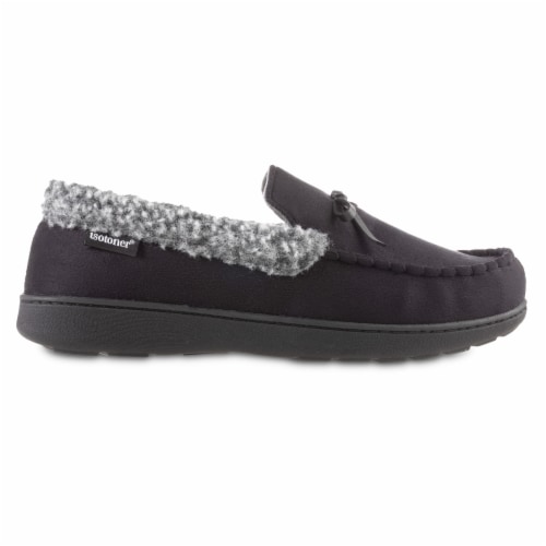 totes isotoner mens moccasin slippers