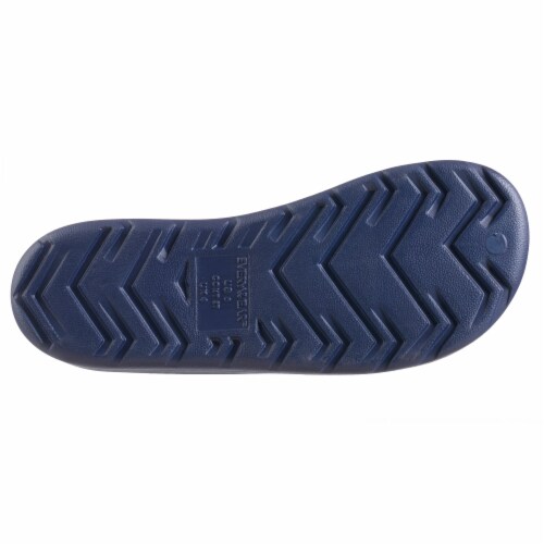 Totes Womens Sol Bounce Ara Navy Blue Thong Sandals Perspective: right