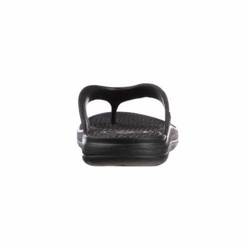 Totes Men's Sol Bounce Ara Thong - Black Perspective: right