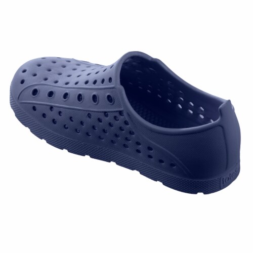 Totes Kids Eyelet Sneakers - Navy Blue Perspective: right