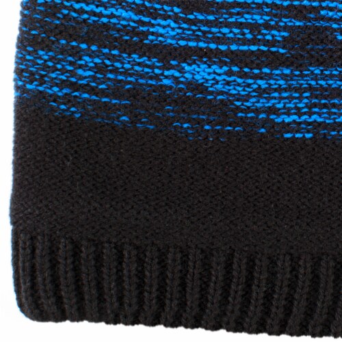 Isotoner Boys' Black Beanie Perspective: right