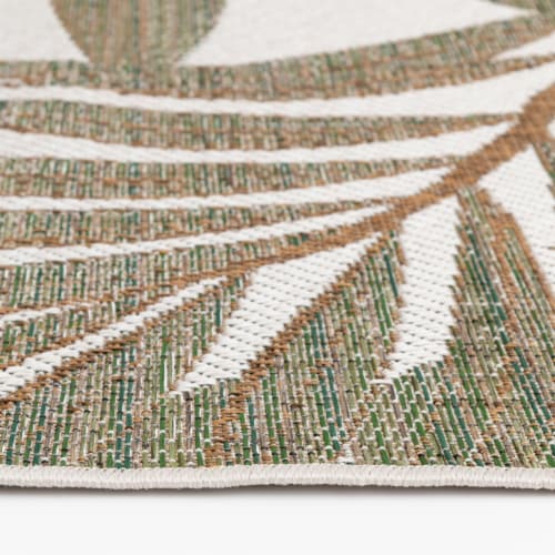 Backyard Bungalow Colourscape Carrick Indoor/Outdoor Rug - Ecru Perspective: right