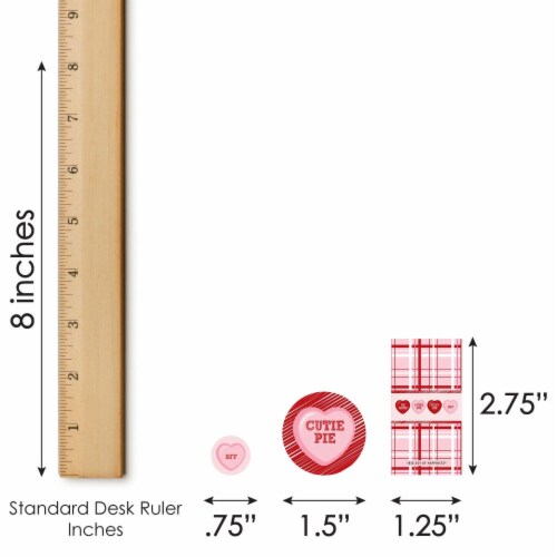 Big Dot of Happiness Conversation Hearts - Valentine's Day Candy Favor Kit - 304 Pcs Perspective: right