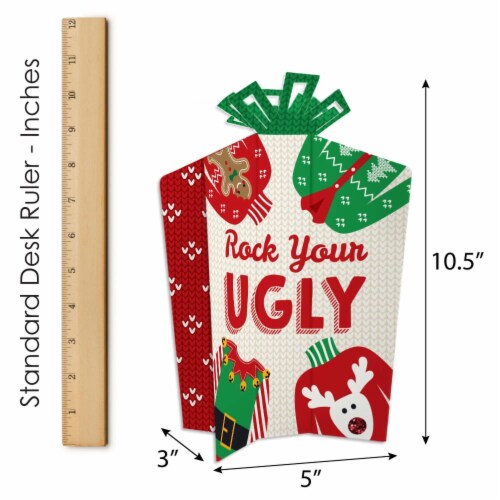 Ugly sweater table decorations cheap