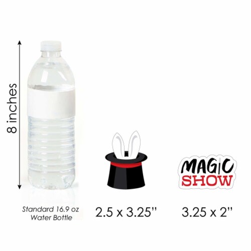 Big Dot of Happiness Ta-Da, Magic Show Cupcake Toppers Birthday Party Treat Picks 24 Ct Perspective: right