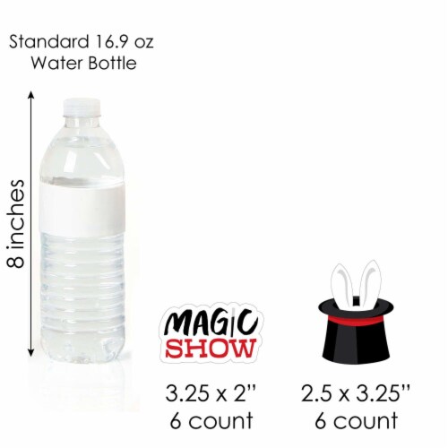 Big Dot of Happiness Ta-Da, Magic Show Decor - Cupcake Wrappers & Treat Picks Kit 24 Ct Perspective: right