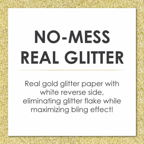 Big Dot of Happiness No-Mess Real Glitter 2023 New Year's Eve Party Paper Straws 24 Ct Perspective: right