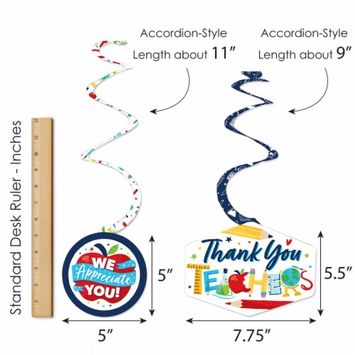 Teache Appeciation Week Banne With Hanging Swils Paty