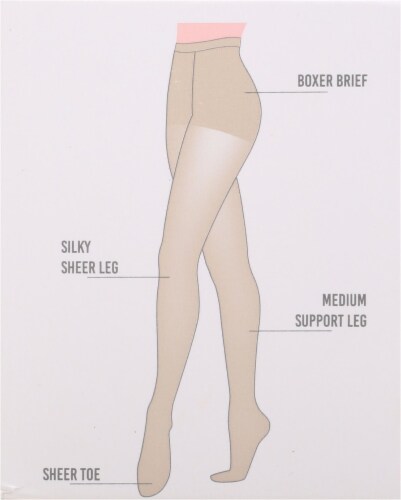 Forsythia Ridge Silky Sheer Tights - Nude Perspective: right