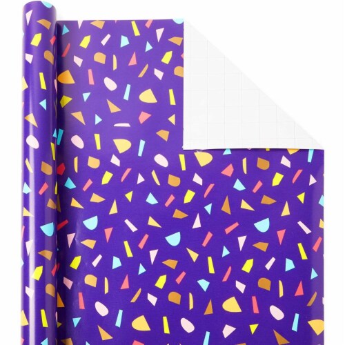 Birthday Wrapping Paper Rolls, Double Sided, 30 Inches x 16 Feet (3