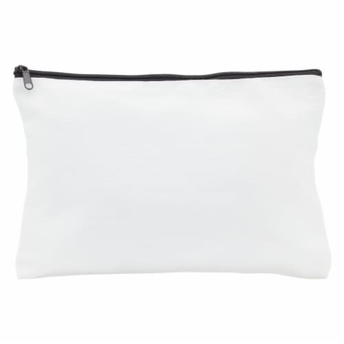 Plain canvas pouch deals
