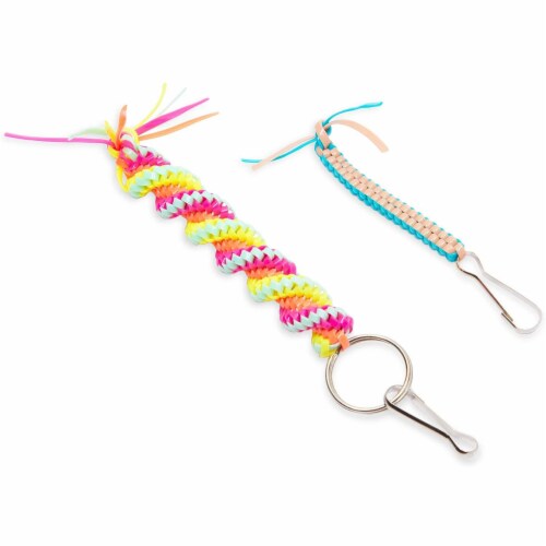 Lanyard Making Kit, Plastic String for Bracelets, Necklaces with