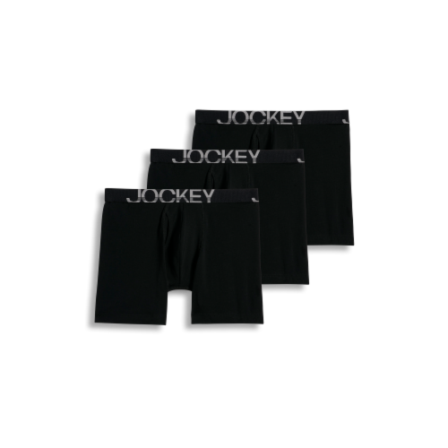 Jockey Mens Underwear Size XXL - Black Perspective: right