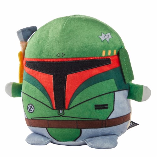 Mattel Star Wars Cuutopia Boba Fett Plush Toy Perspective: right